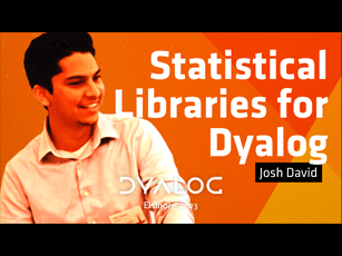 Statistical Libraries for Dyalog